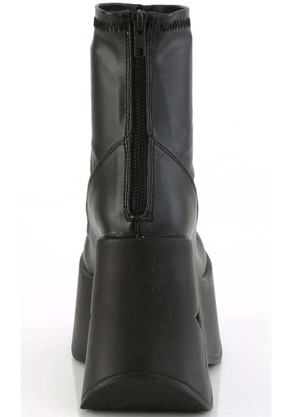 DYNAMITE-100 [Black] | PLATFORM BOOTS [PREORDER] - Image 4