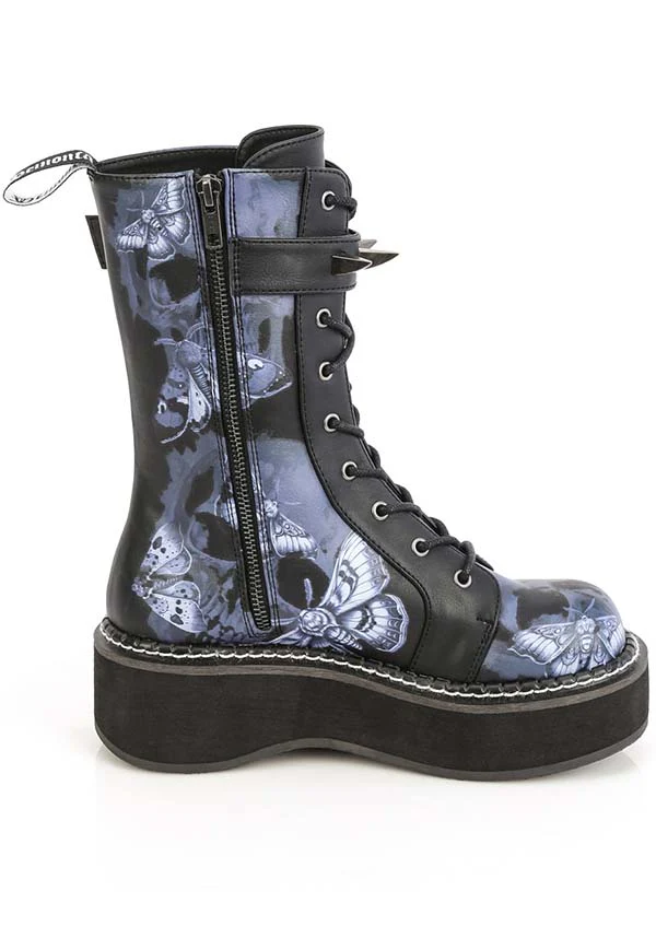 EMILY-352-PT [Black/Blue] BOOTS [PREORDER] - Image 5