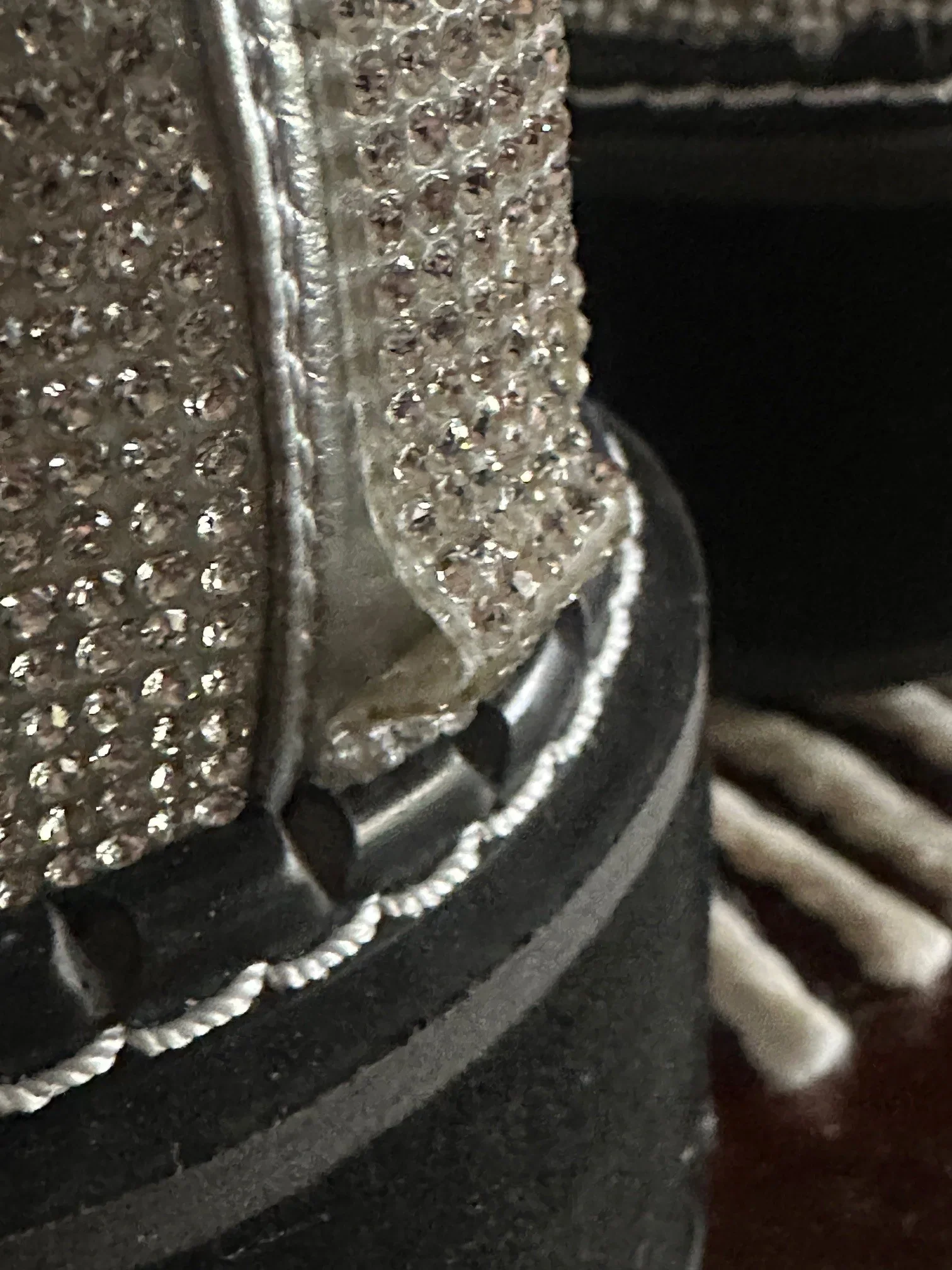EMILY-362 [Silver Rhinestone] | PLATFORM BOOTS [FAULTY]** - Image 8