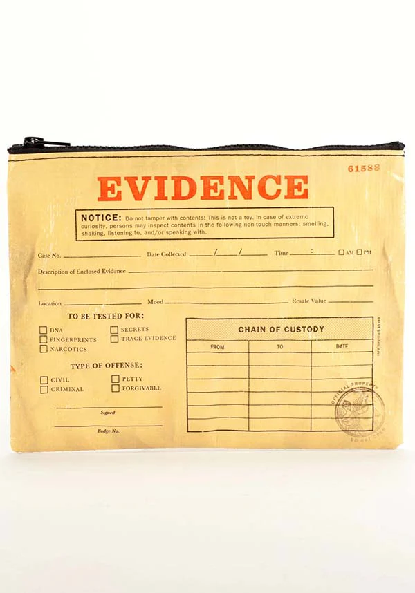 Evidence | ZIPPER POUCH - Image 2