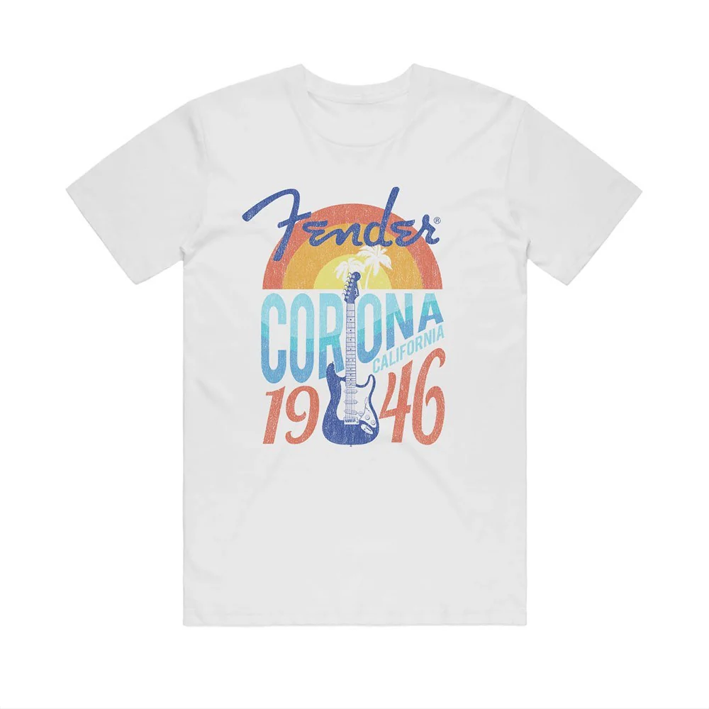 Fender | Corona [White] T-SHIRT [PREORDER]