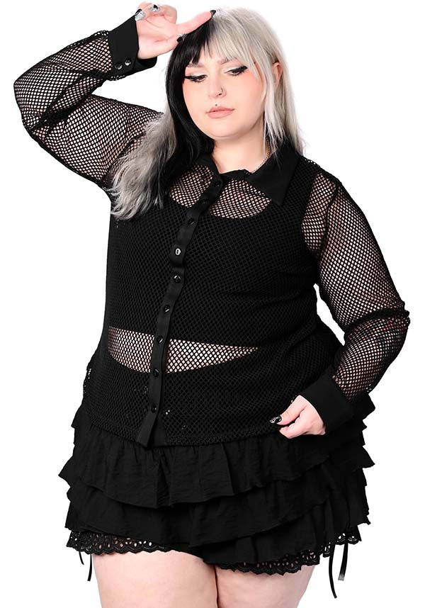 Fishnet | BUTTON UP SHIRT* - Image 2
