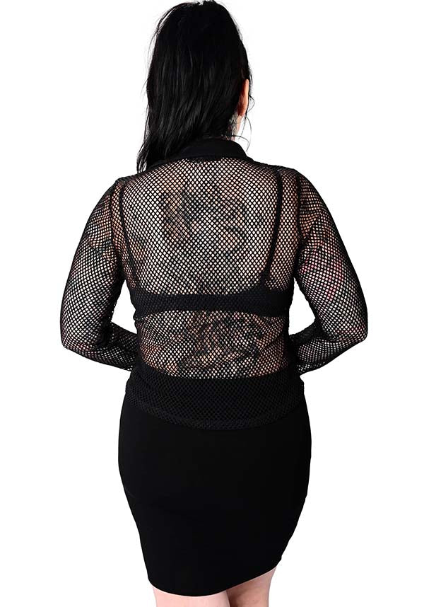 Fishnet | BUTTON UP SHIRT* - Image 5