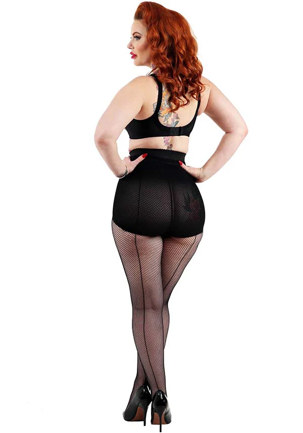 Fishnet Seamed | TIGHTS - Image 2
