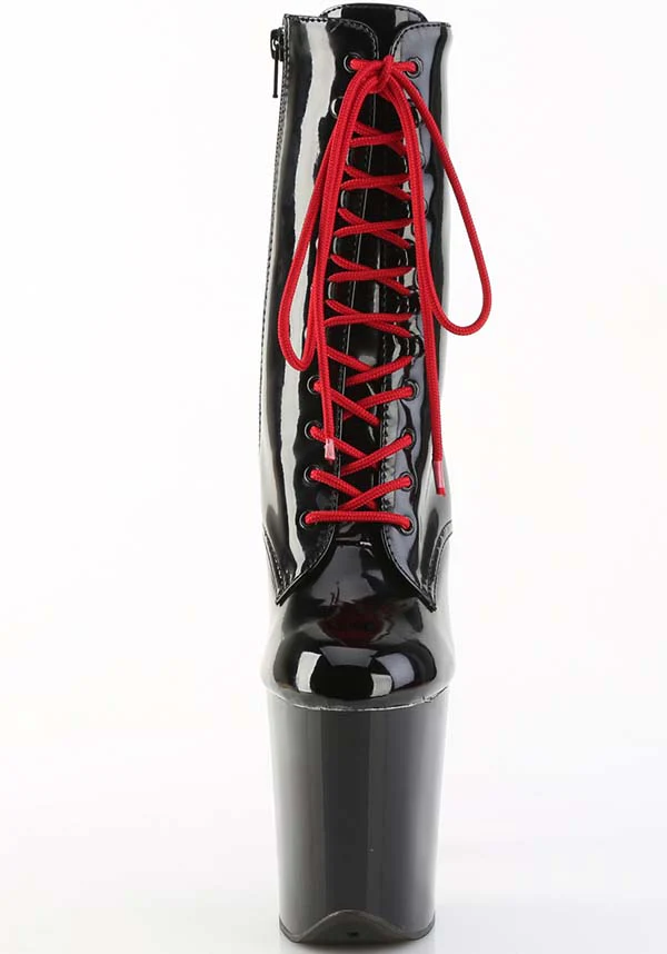 FLAMINGO-1020 [Black Patent] | PLATFORM BOOTS [PREORDER] - Image 2