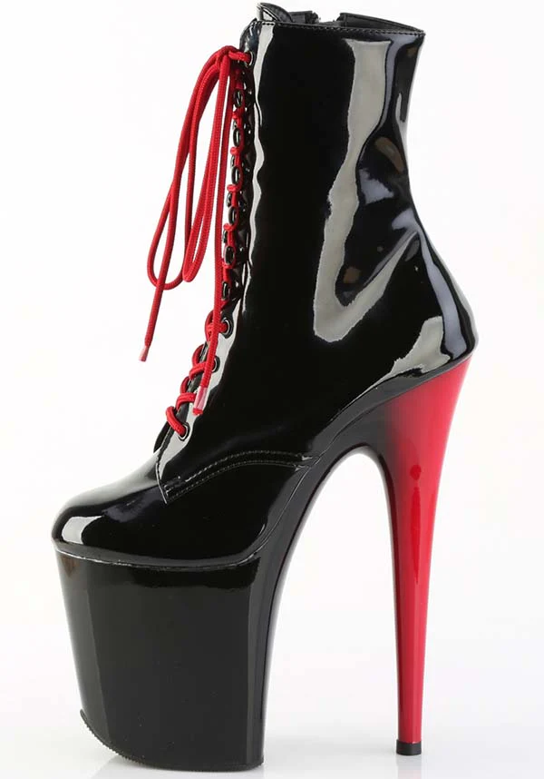 FLAMINGO-1020 [Black Patent] | PLATFORM BOOTS [PREORDER] - Image 4