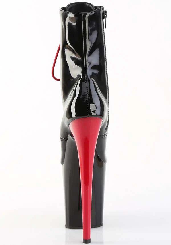 FLAMINGO-1020 [Black Patent] | PLATFORM BOOTS [PREORDER] - Image 5