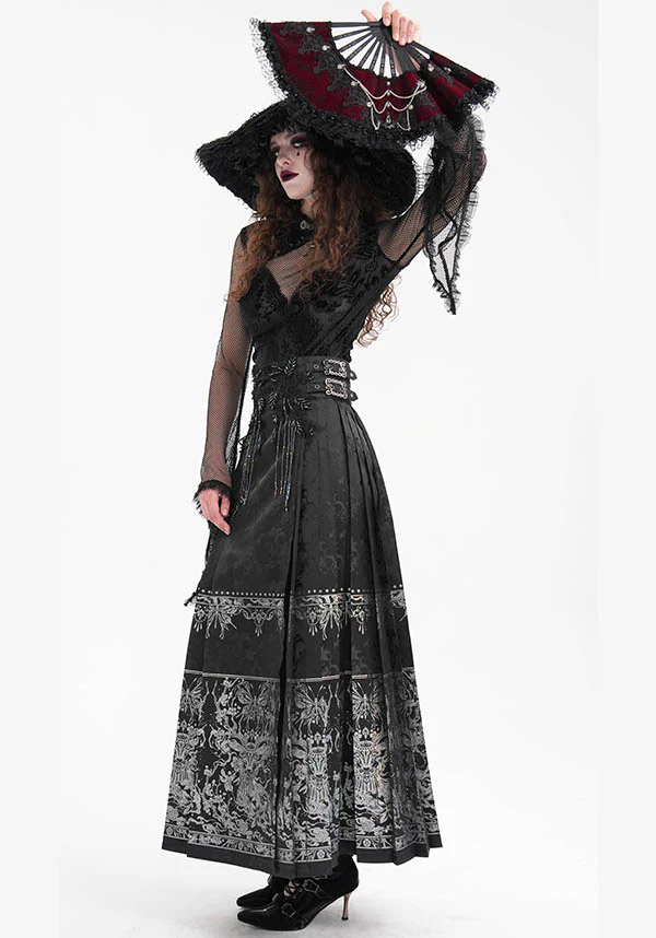 Floral Onyx | MAXI SKIRT* - Image 10