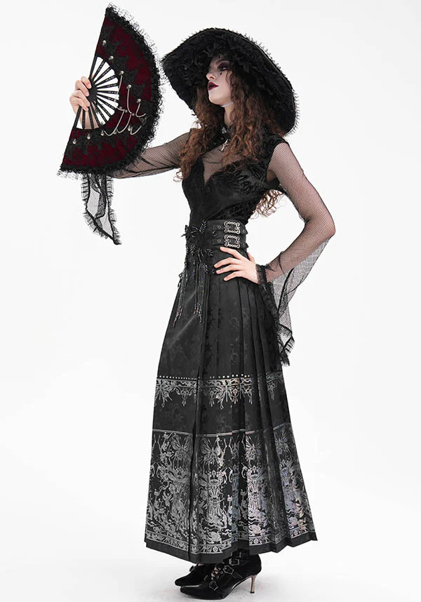Floral Onyx | MAXI SKIRT* - Image 11