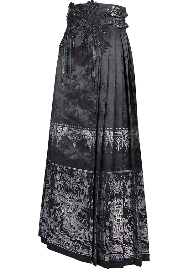 Floral Onyx | MAXI SKIRT* - Image 12