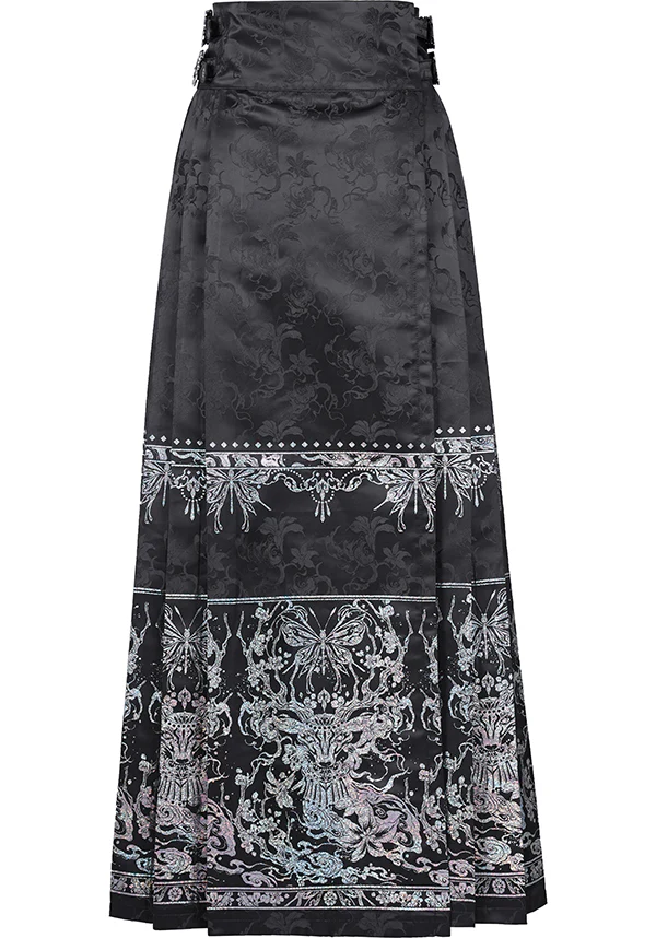 Floral Onyx | MAXI SKIRT* - Image 13