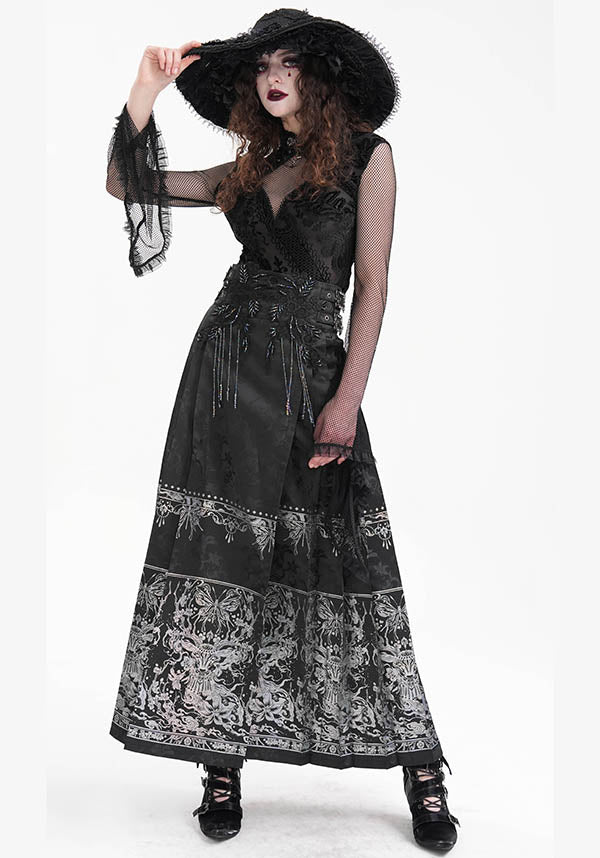 Floral Onyx | MAXI SKIRT* - Image 3