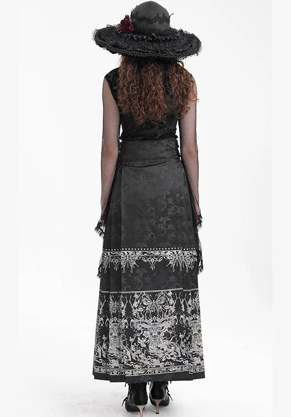 Floral Onyx | MAXI SKIRT* - Image 5