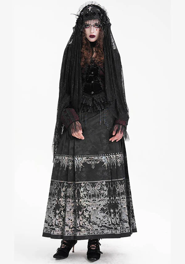 Floral Onyx | MAXI SKIRT* - Image 7