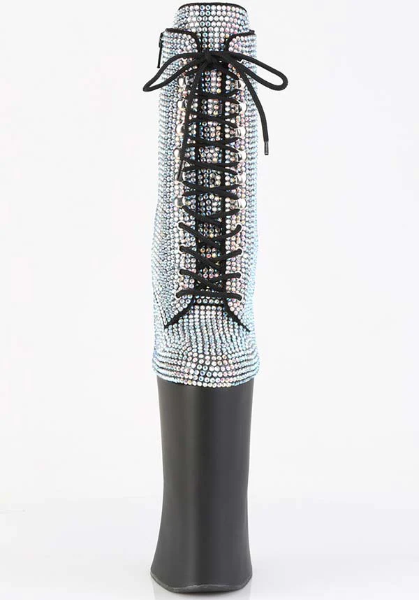 FORBIDDEN-1020RS [Silver] | PLATFORM HEELS [PREORDER] - Image 2