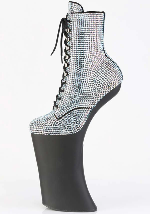FORBIDDEN-1020RS [Silver] | PLATFORM HEELS [PREORDER] - Image 4