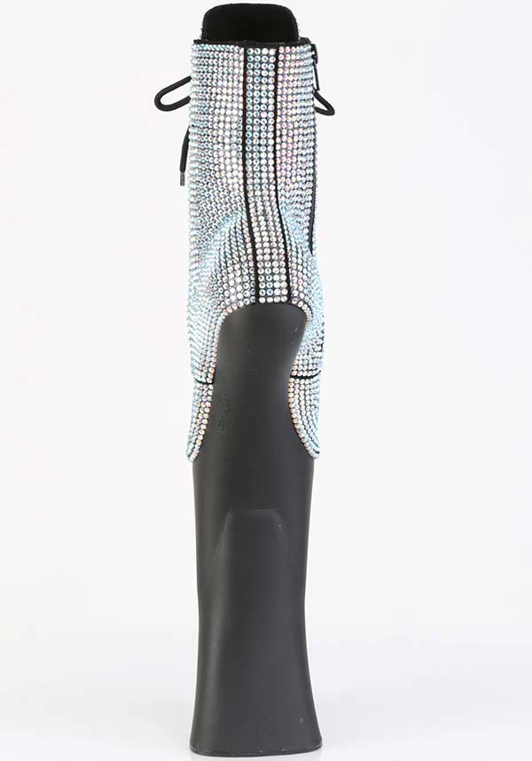 FORBIDDEN-1020RS [Silver] | PLATFORM HEELS [PREORDER] - Image 5