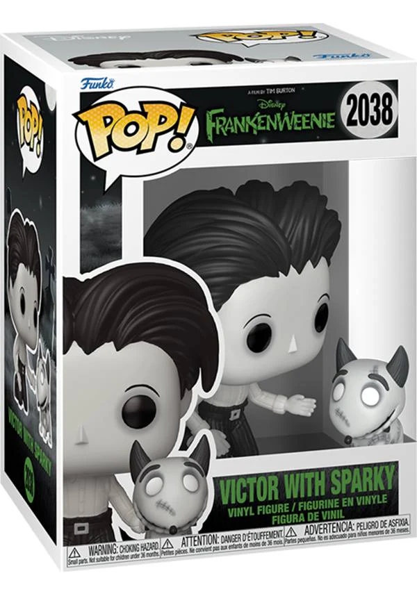 Frankenweenie: Sparky w/ Victor | POP! VINYL - Image 2