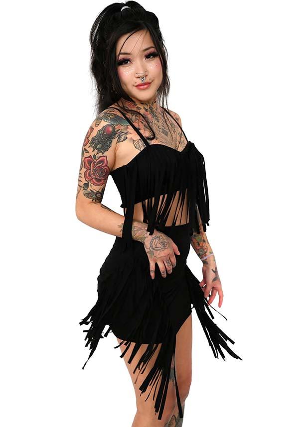 Fringe | MINI SKIRT* - Image 2