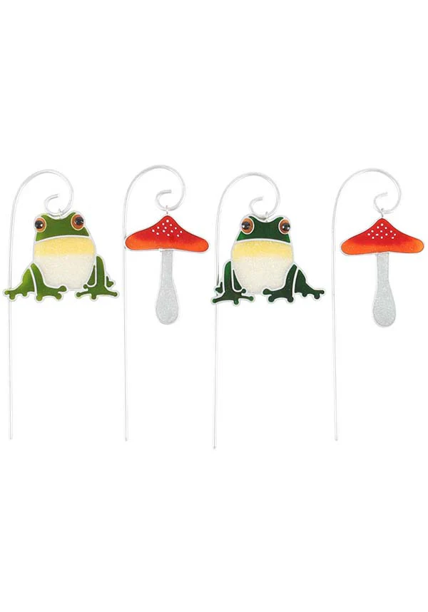Frog and Toadstool | SUNCATCHER STAKE SET [BLIND PICK] - Image 2