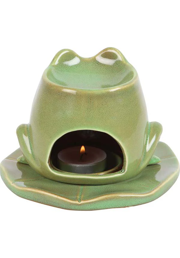 Frog [on Lilypad] Shaped | OIL BURNER - Image 10