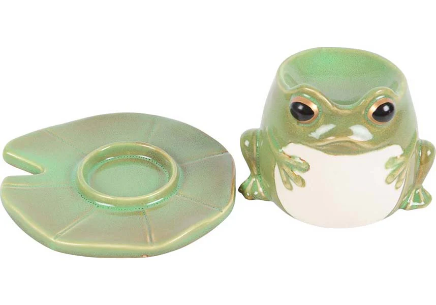 Frog [on Lilypad] Shaped | OIL BURNER - Image 11