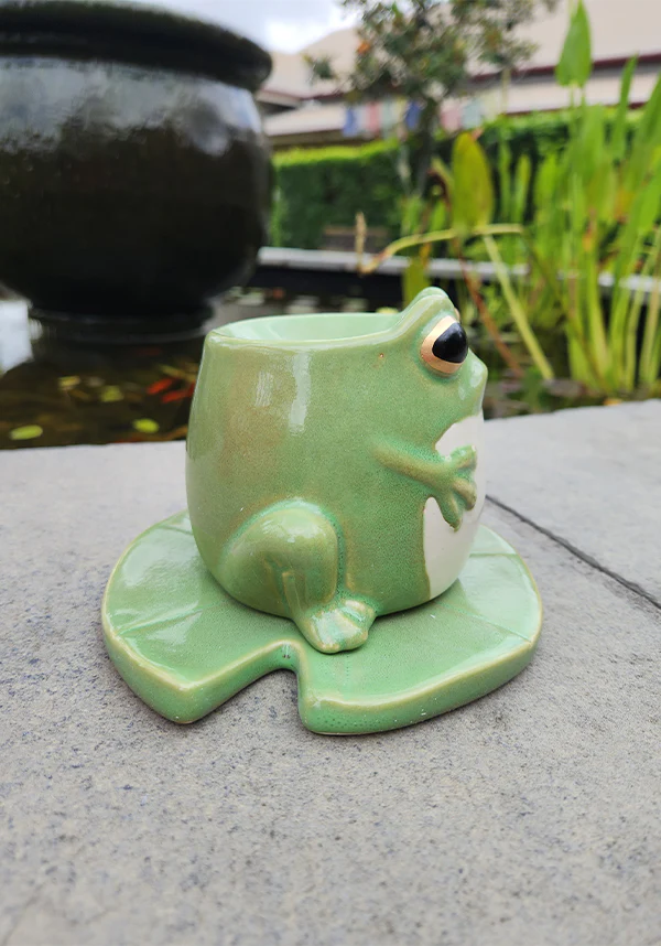 Frog [on Lilypad] Shaped | OIL BURNER - Image 7