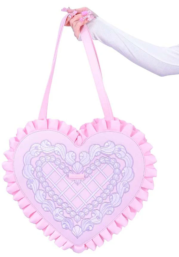 Frosted Heart Oversized | HANDBAG - Image 2