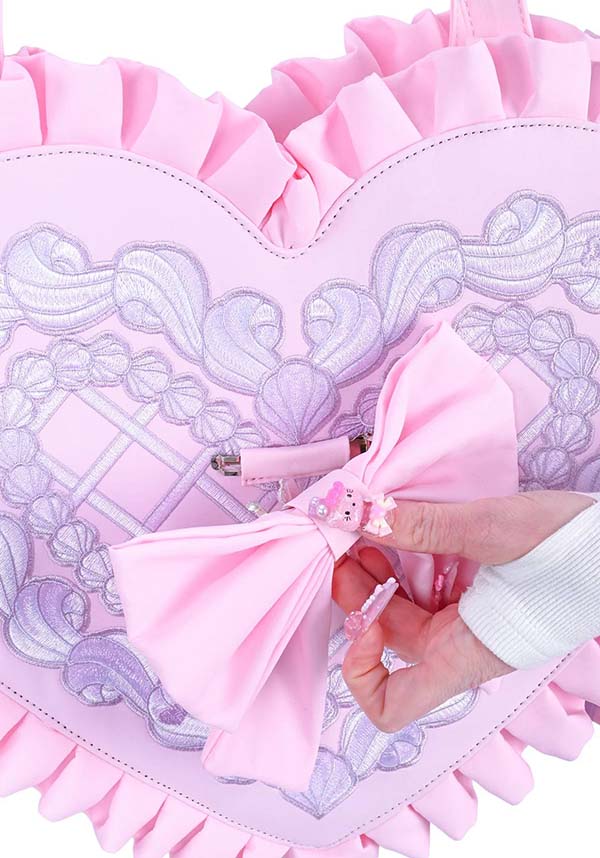 Frosted Heart Oversized | HANDBAG - Image 3