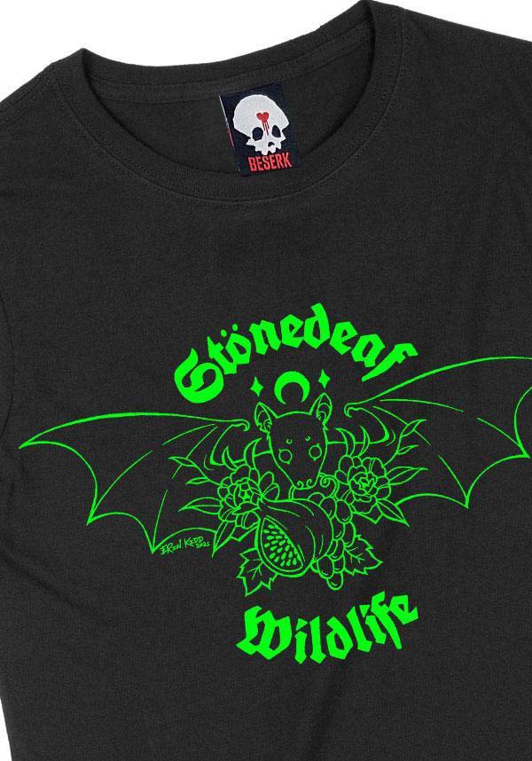Fruit Friends [Green] | STONEDEAF CHARITY FITTED T-SHIRT** - Image 3