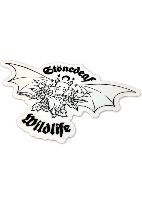 Fruit Friends [White] | STONEDEAF CHARITY STICKER** - Image 3