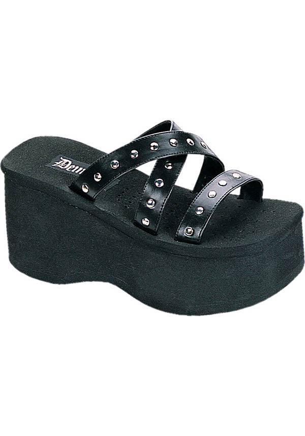 FUNN-19 [Black] | PLATFORM SANDALS [INSTOCK]**