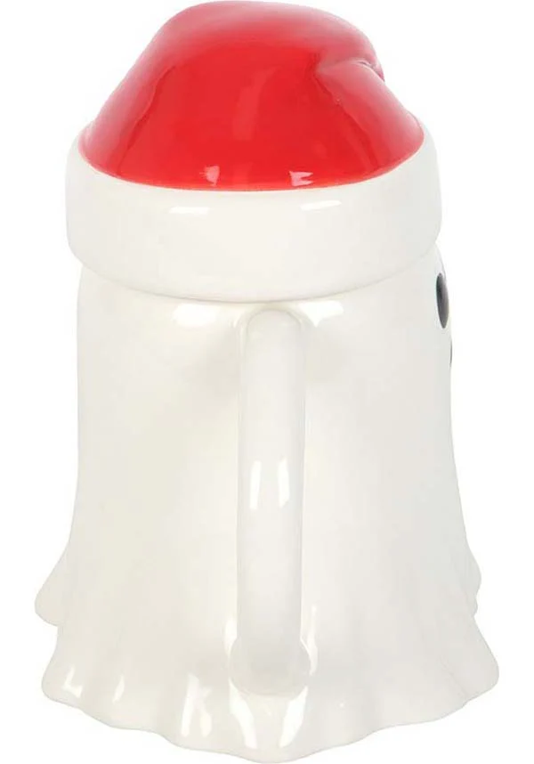 Ghost Shaped [With Santa Hat Lid] | MUG* - Image 4