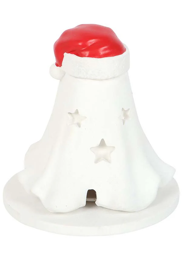 Ghost with Santa Hat | INCENSE CONE BURNER* - Image 5