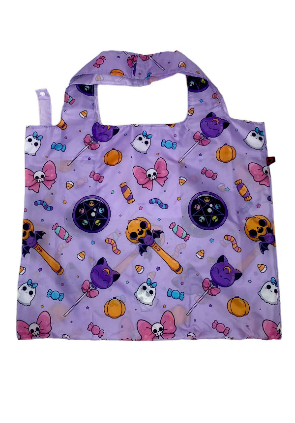 Ghoul Power [Purple] | REUSABLE TOTE BAG - Image 4