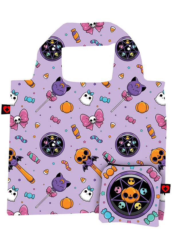 Ghoul Power [Purple] | REUSABLE TOTE BAG - Image 6