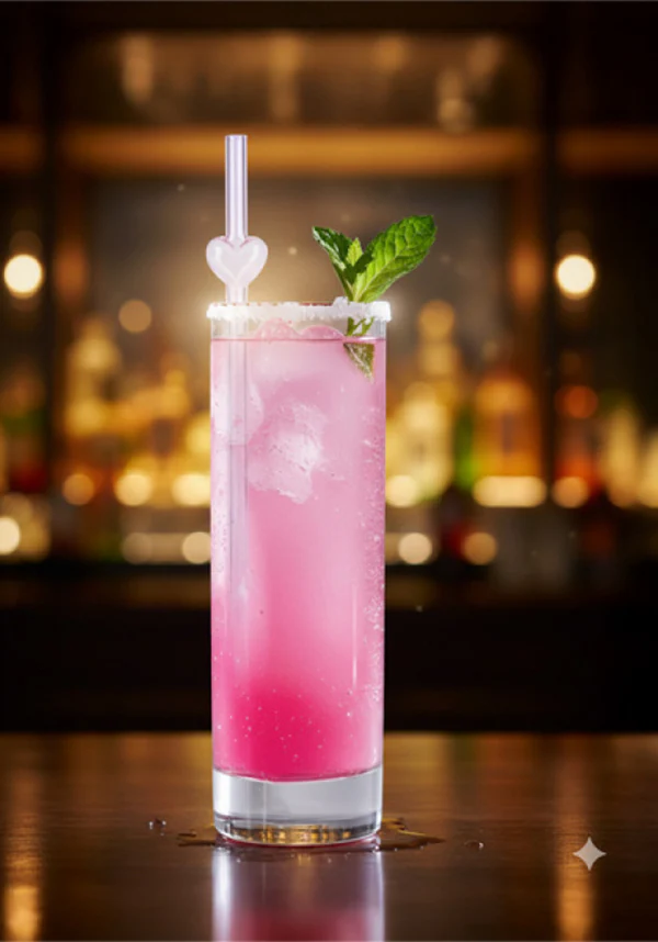 Glass [Heart] | REUSABLE STRAW - Image 3
