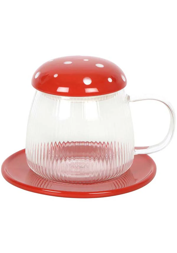 Glass Mushroom | MUG & SAUCER - Image 3