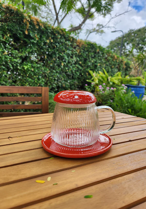 Glass Mushroom | MUG & SAUCER - Image 5