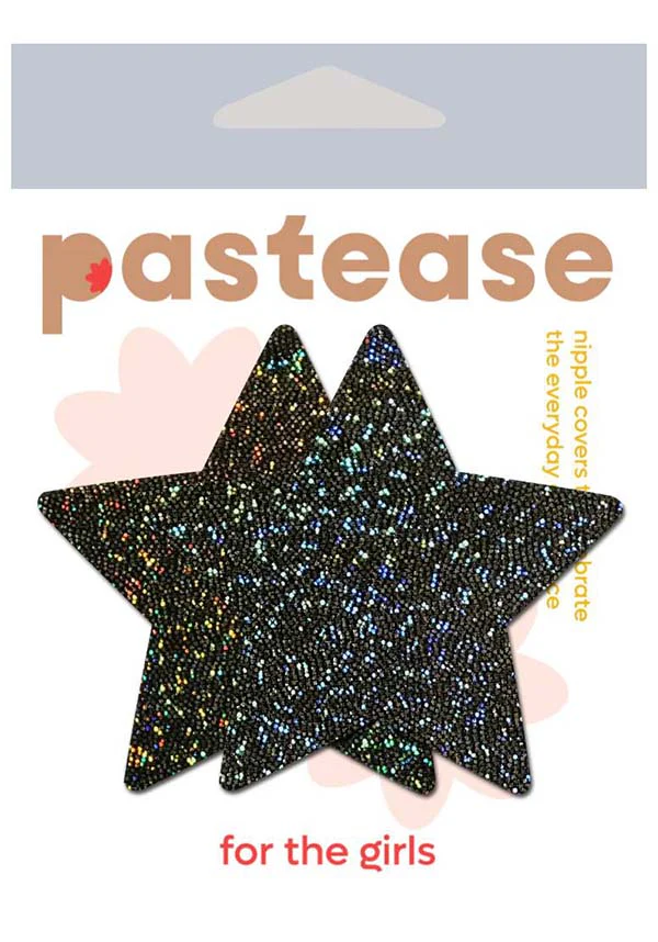 Glitter Star [Black] | NIPPLE PASTIES - Image 3