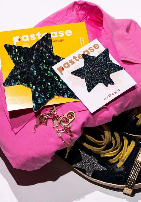 Glitter Star [Black] | NIPPLE PASTIES - Image 4