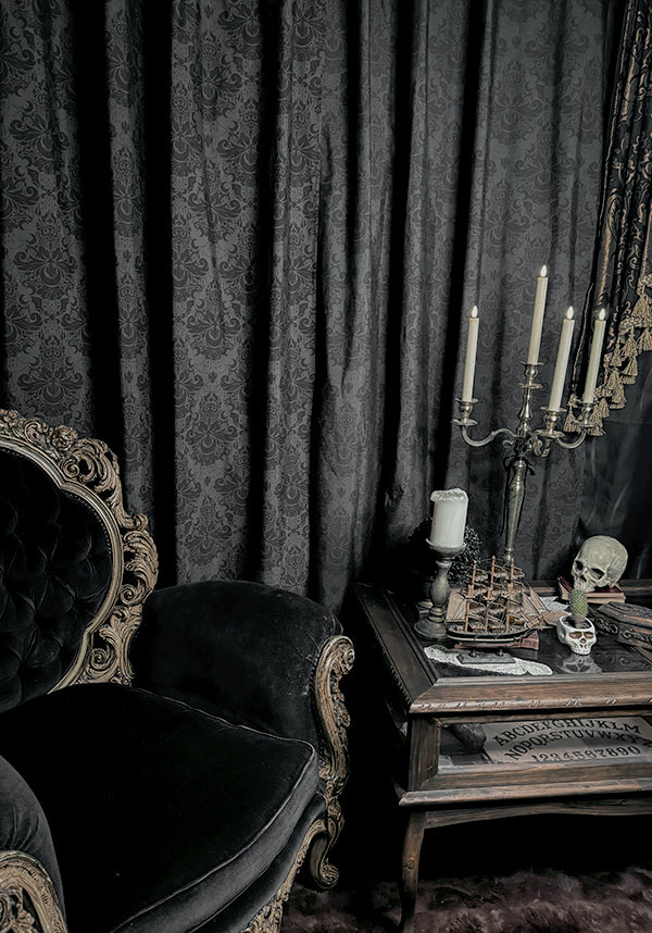 Good Mourning [Black] [Rod Pocket] | BLACKOUT CURTAIN - Image 12