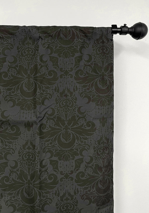 Good Mourning [Black] [Rod Pocket] | BLACKOUT CURTAIN - Image 14
