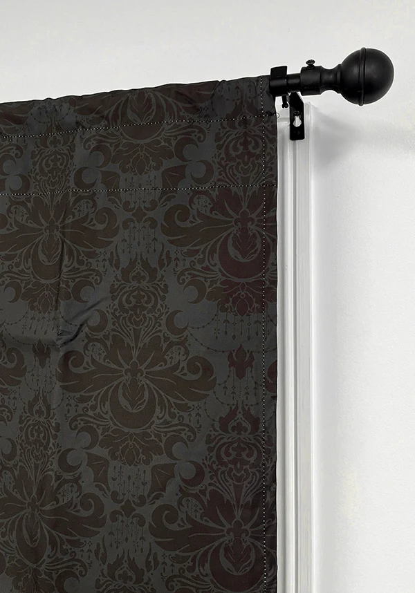 Good Mourning [Black] [Rod Pocket] | BLACKOUT CURTAIN - Image 15