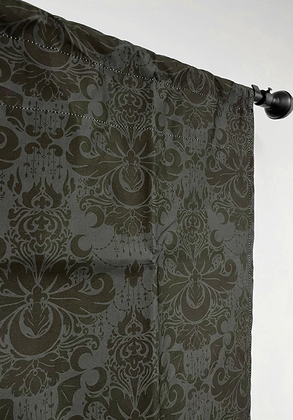 Good Mourning [Black] [Rod Pocket] | BLACKOUT CURTAIN - Image 16