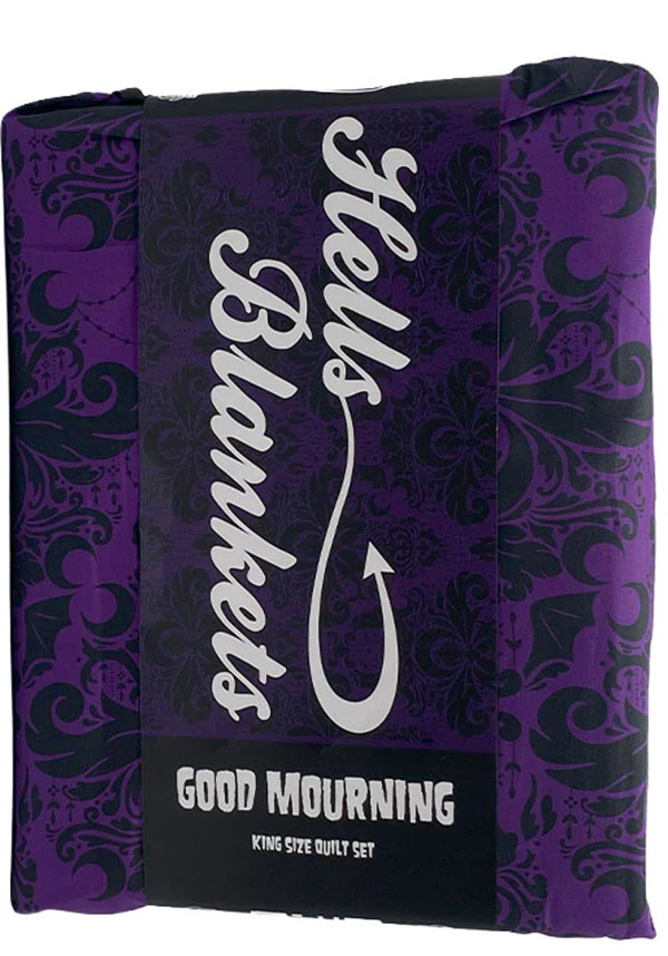Good Mourning [Purple] | QUILT SET [KING] - Image 11