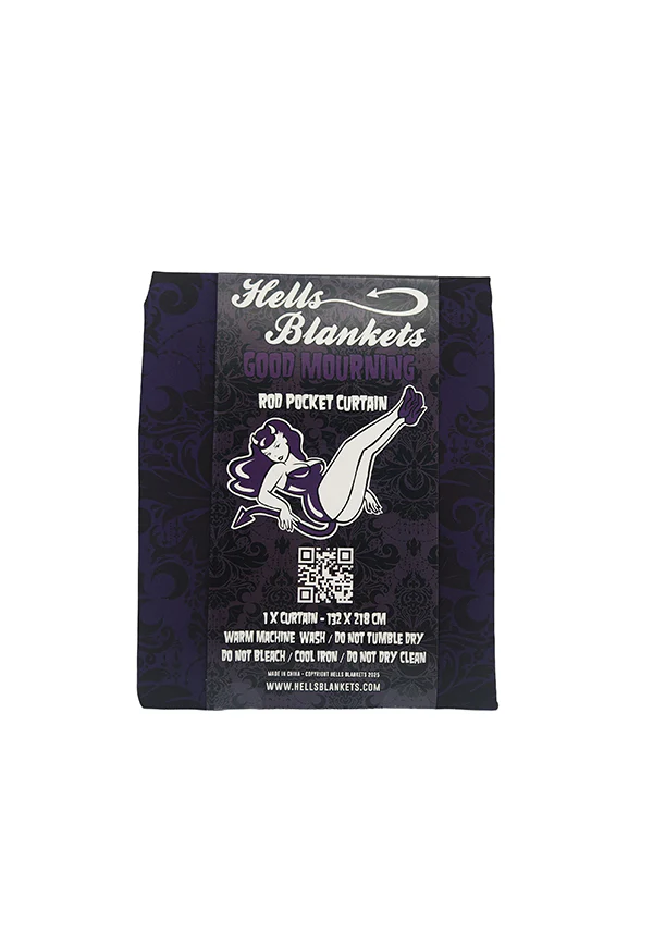 Good Mourning [Purple] [Rod Pocket] | BLACKOUT CURTAIN - Image 13