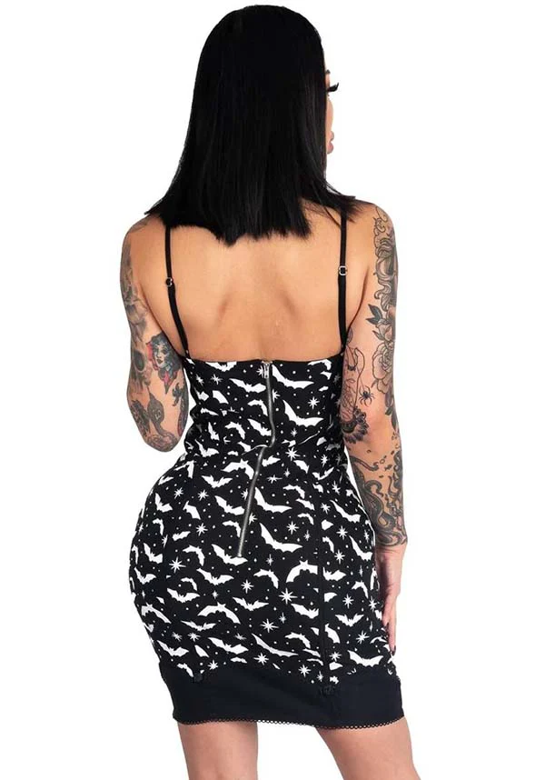 Gothic Bats And Stars Bat | CUP DRESS* - Image 2