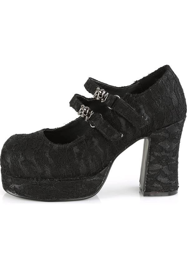 GOTHIKA-09 [Black Lace] | PLATFORM HEELS [PREORDER] - Image 4