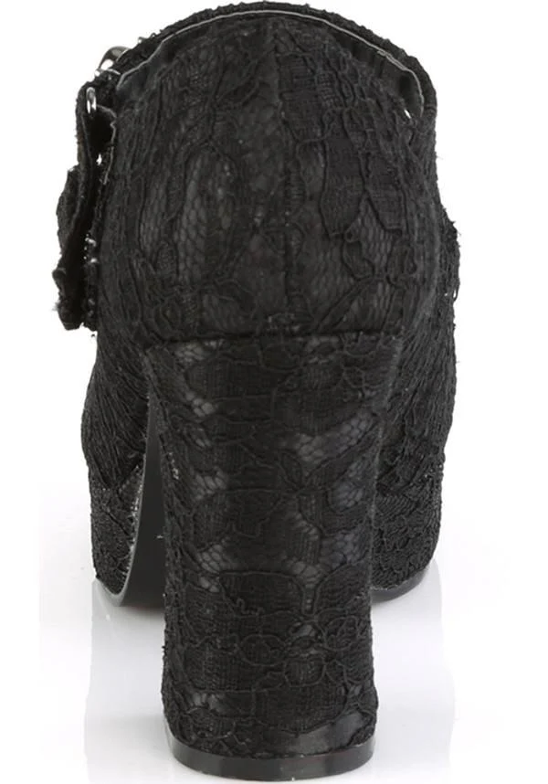 GOTHIKA-09 [Black Lace] | PLATFORM HEELS [PREORDER] - Image 5